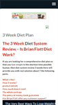 Mobile Screenshot of 3weekdietplan.com